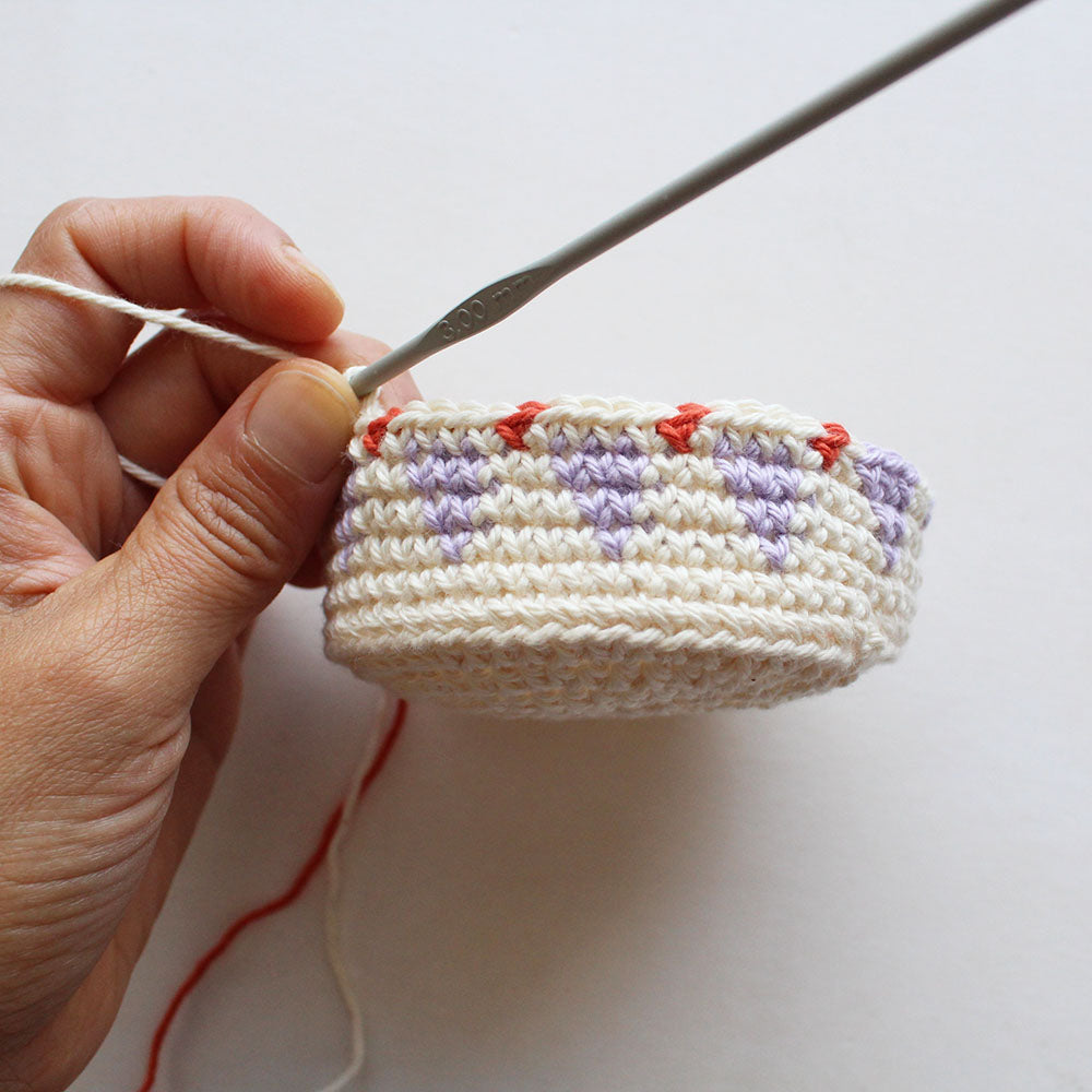 Patrón Cesta Crochet Tapestry (de regalo)